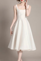 White dress on a white background